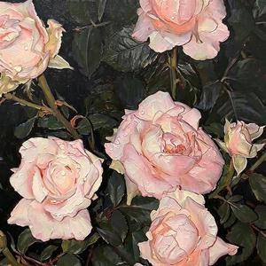 微醺白桃月季花2.0